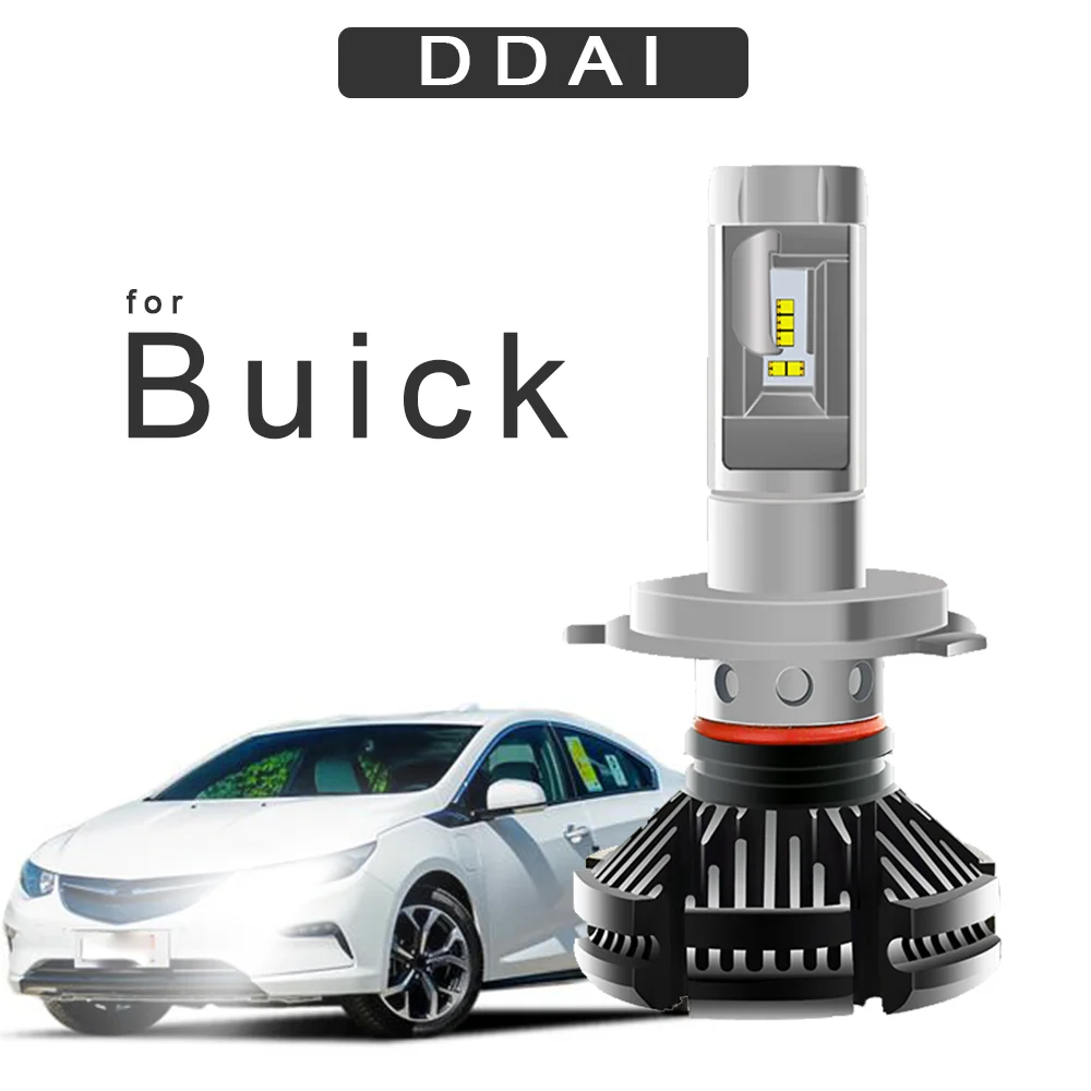 DDAI светодиодный светильник zes 50 Вт 6000LM H4 H7 автомобильный для Encore Envision EXCELLE