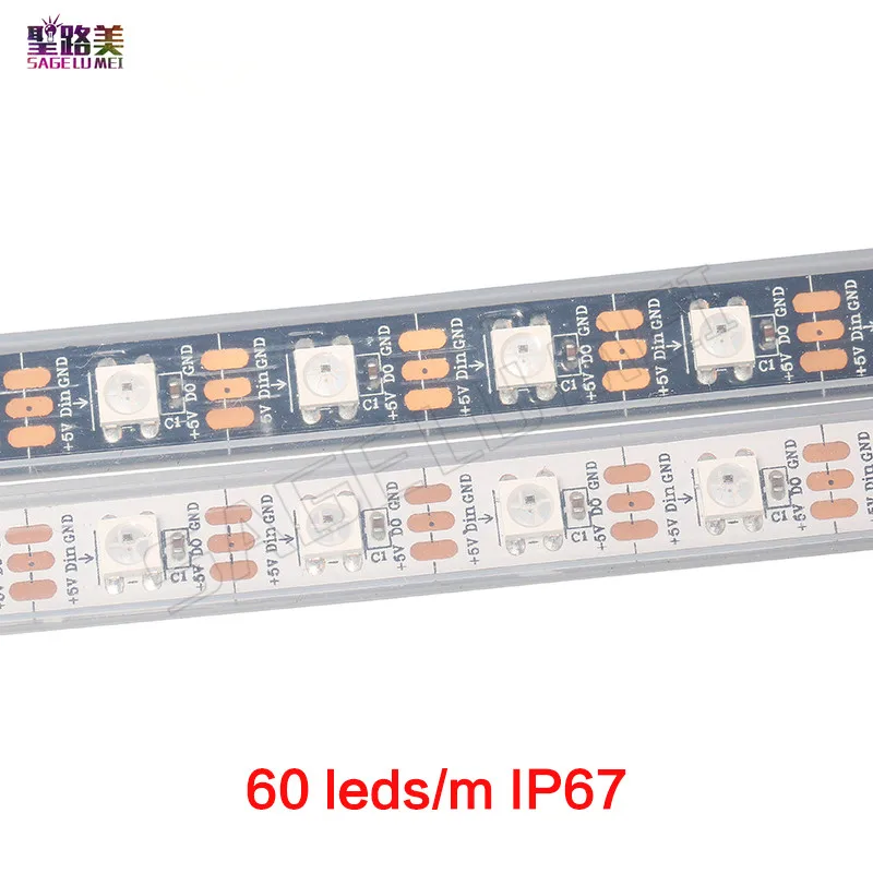 Умная светодиодная Пиксельная лента WS2811IC самостоятельно Адресуемая