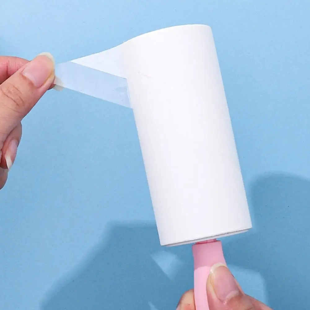 Sticky Paper Roller Super Sticky Clothes Lint Rolling Remover Sofa Curtain Fabric Pet Hair Dust Fuzz Removal Roller