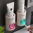 Автоматическая выжималка для зубной пасты ECOCO, аксессуары для ванной комнаты, пыленепроницаемый назад-паста, не пробивает отверстия, простой дизайн, ленивые продукты