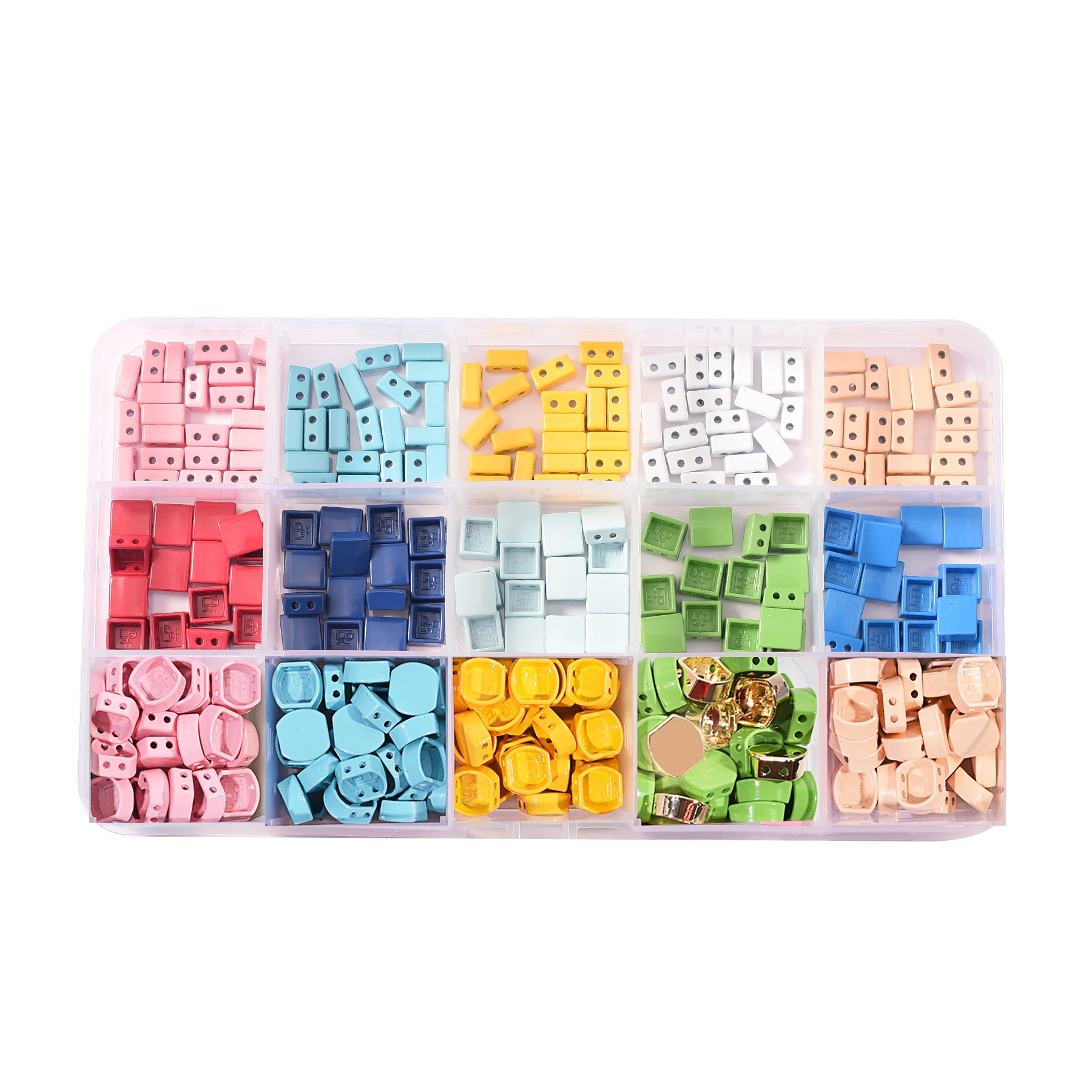 

Bulk Rainbow Enamel Tile Beads Metal Bohemian Pulseras Women Fashion Jewelry Paint Beads for Bracelet Necklace Making