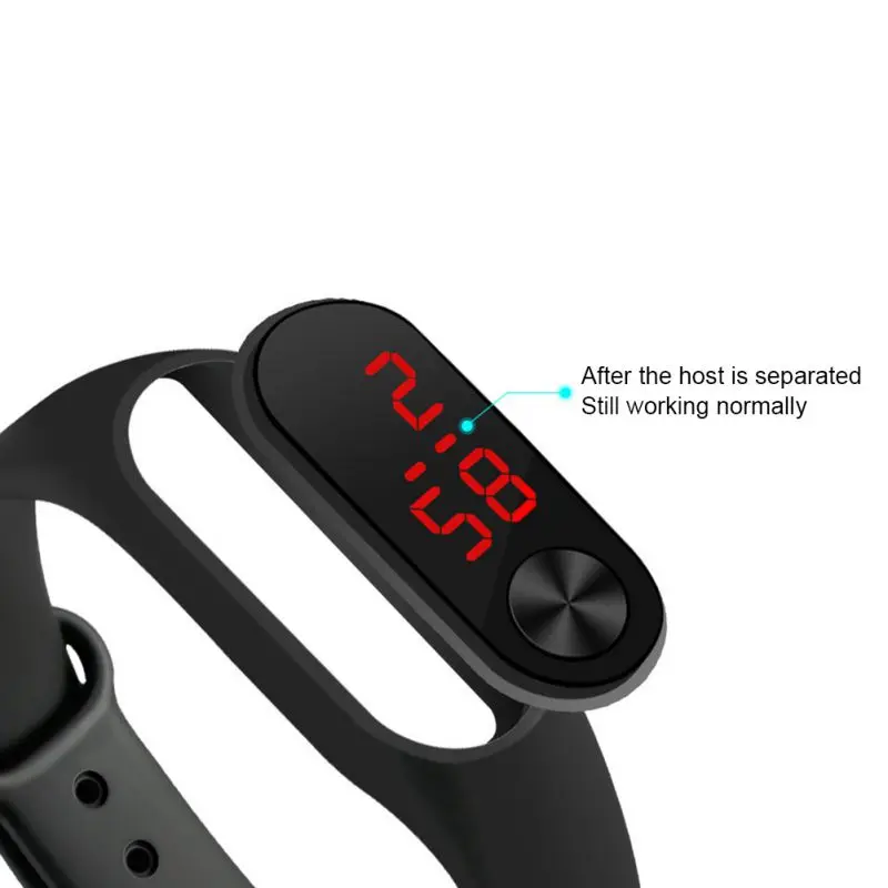 Новинка 2019 года Детские часы светодиодный цифровой спортивный для мальчиков и