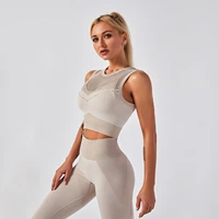lantech women sports suits set yoga sets lifting squat gym fitness pants leggings bra seamless sportswear sports activewear