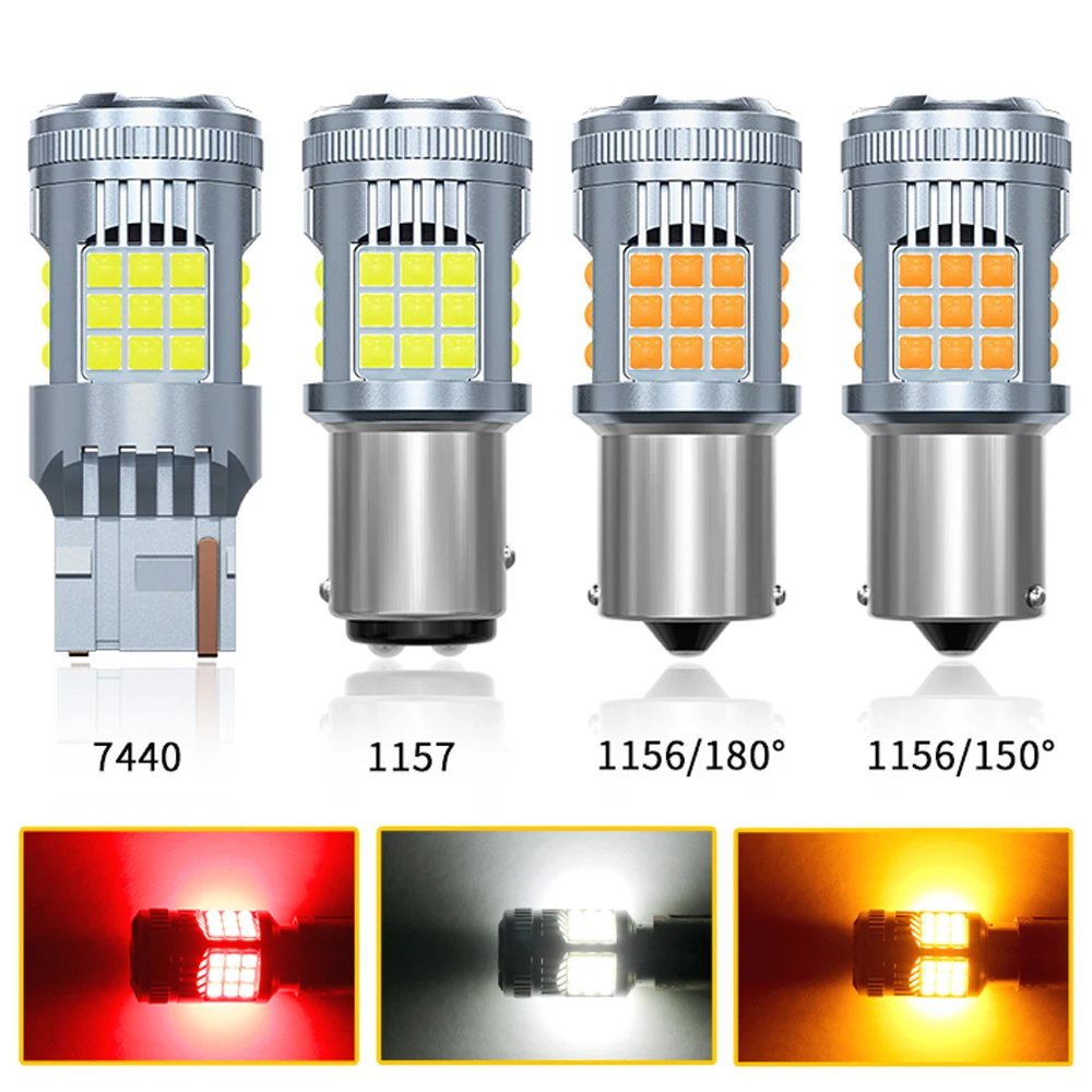 Супер яркая светодиодная лампа 3030 36SMD Canbus 1156 Ba15s P21w Bau15s 1157 7440 T20 без ошибок с