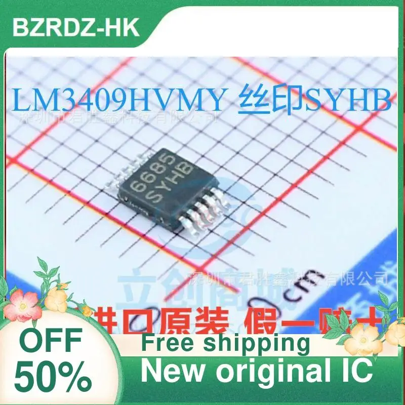 

2-10PCS/lot LM3409HVMY SYHB MSOP10 nuevo original