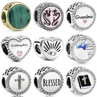 Браслет с драконом и Фениксом, бабушка, зеленая, прекрасно разные подвески из муранского стекла, браслет Пандора, Diy ювелирные изделия