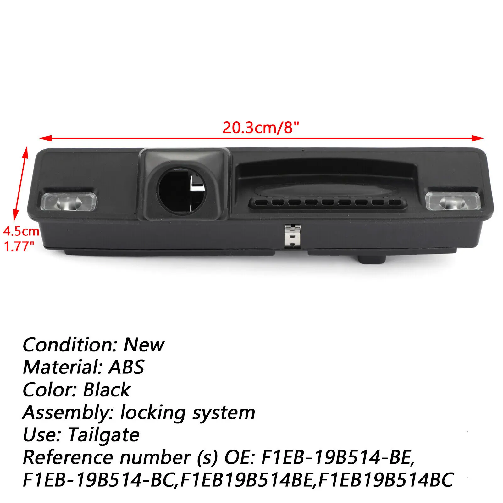Ручка багажника Ford Focus ST переключатель ручки БАГАЖНИКА АВТОМОБИЛЯ F1EB19B514BC F1EB19B514BE