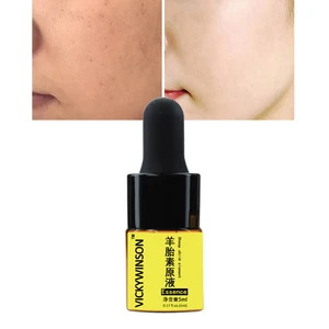 Эссенция для овец и детей 5 мл, сыворотка для лица с плацентой овец, стойкая увлажняющая осветляющая сыворотка для лица с мелкими линиями