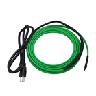 1  10 м водная труба нагревание снега саморегулирующийся Электрический нагревательный кабелькомплекты проводов с ЕССША штепсельная вилка предварительно собранная