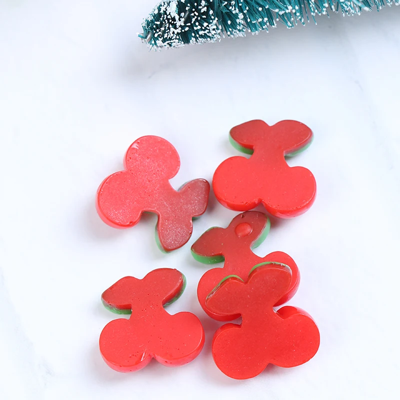 5 шт. магниты вишни для холодильника 2 х2 см|Магниты на холодильник| |