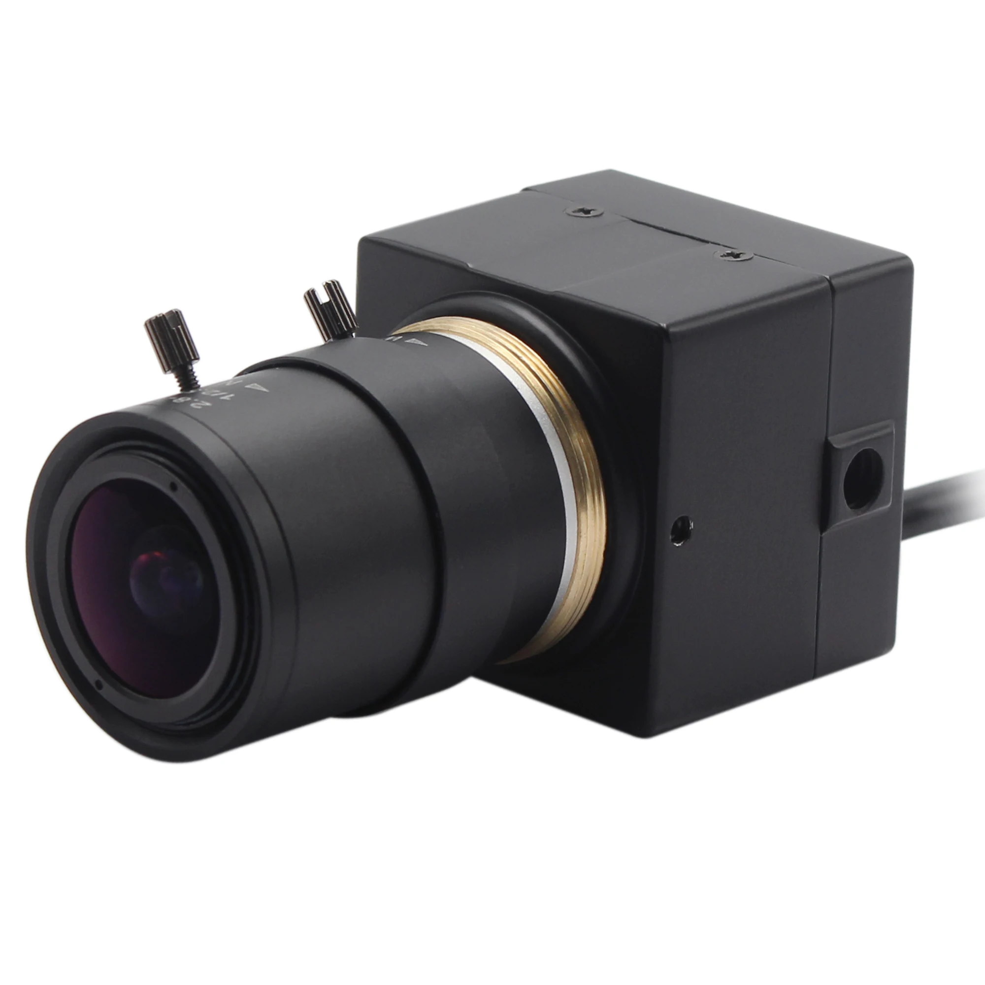 1 МП 720P Мини 38*38*32 мм коробка CMOS omnivision OV9712 видео H.264 usb камера с 2 8 12 варифокальным