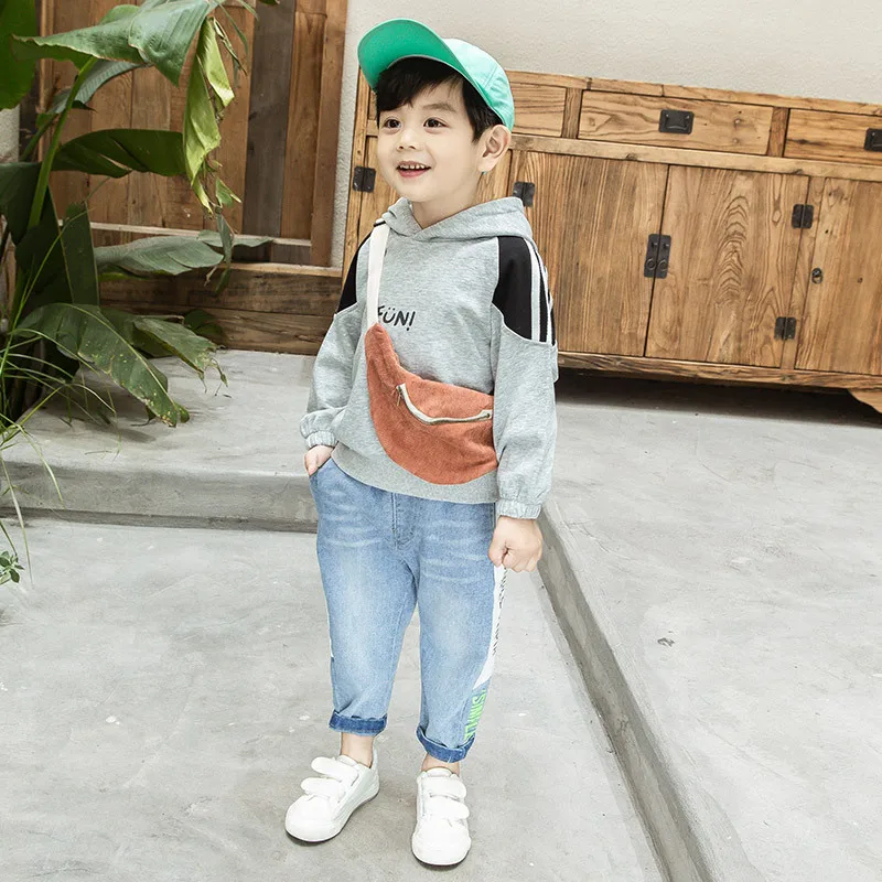 2020 новые весенние джинсы для мальчиков детские модные джинсовые штаны в полоску