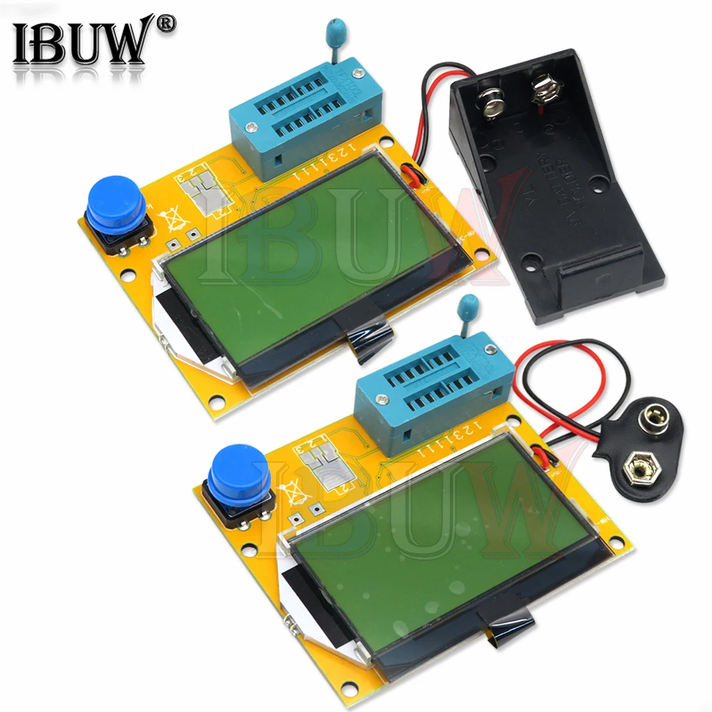 LCR T4 ЖК дисплей цифровой прибор для проверки транзисторов измеритель емкости