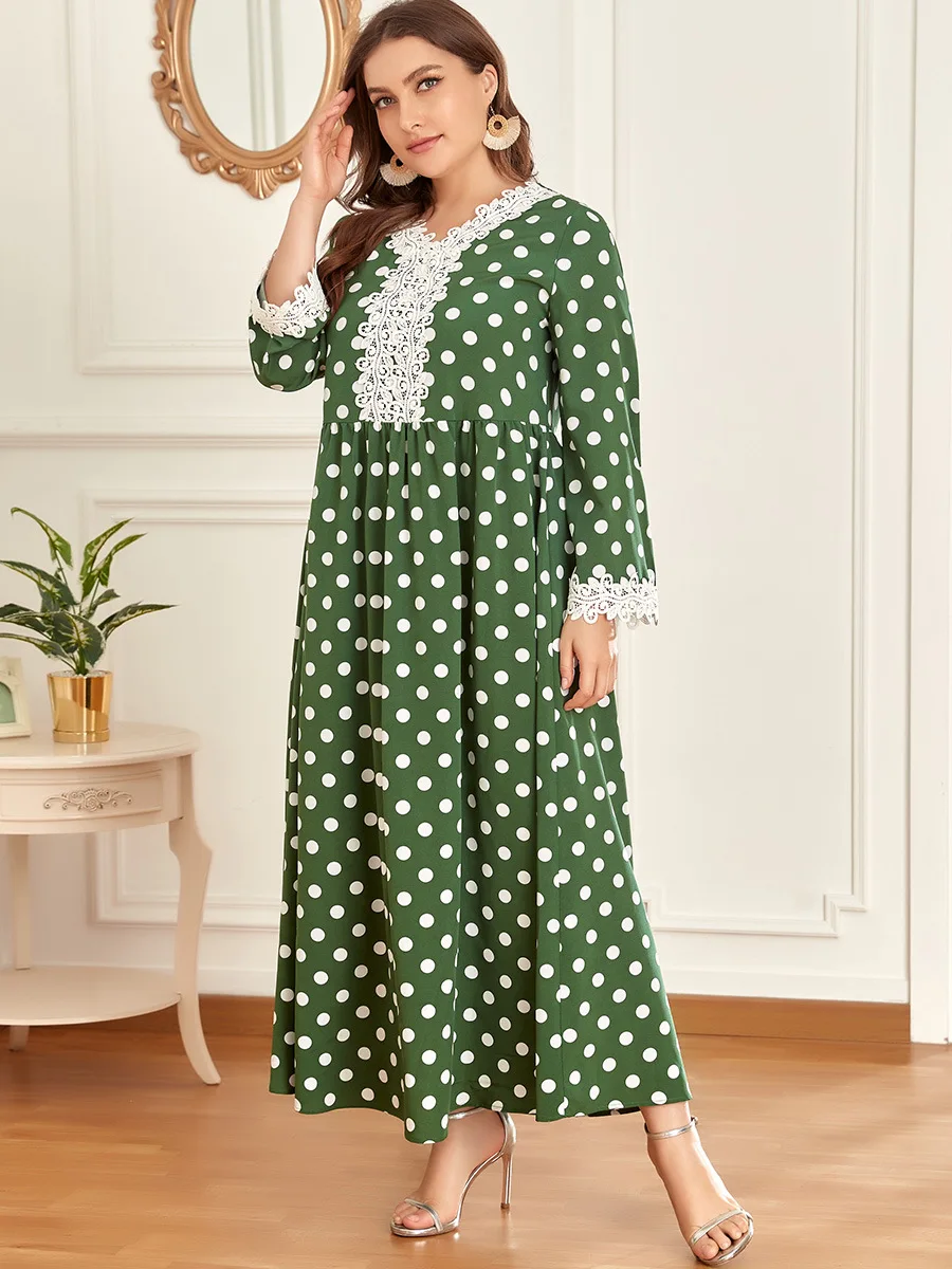 Женское черное платье Дубай длинное в мусульманском стиле | Тематическая одежда