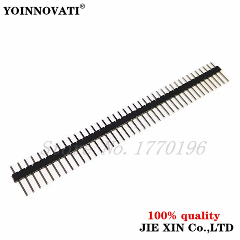 10 шт. 2-мм 40-контактный Однорядный штыревой разъем 2 0 мм 1 * 40pin |