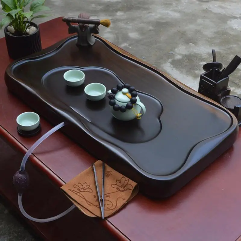 

Ceremony Accessories Set Table Vassoio Da Portata Board Puer Serviertablett Bandeja Holder Chinese Kung Fu Gongfu Tea Tray