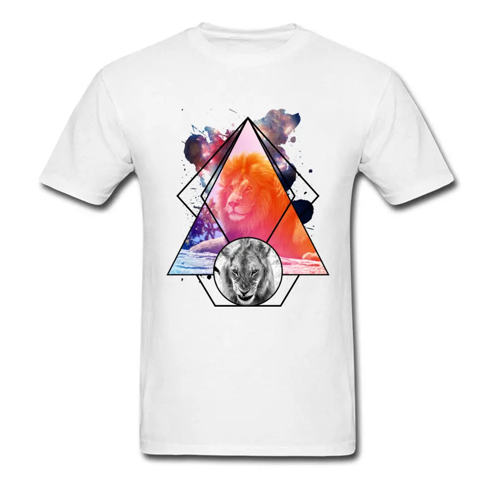 Брендовые Новые мужские футболки с изображением льва тигра европейские топы