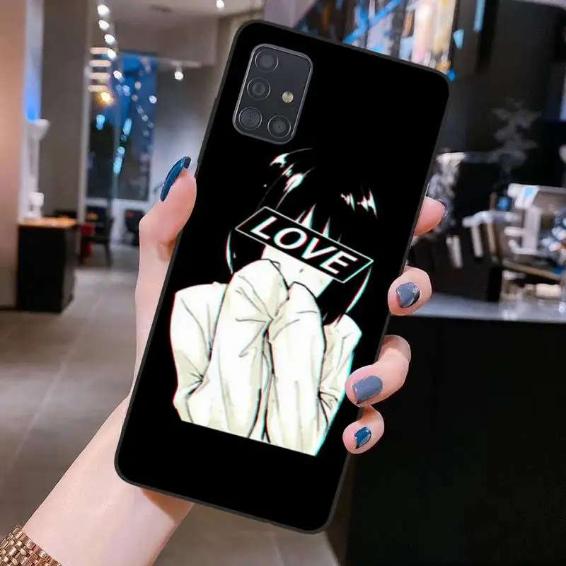 HUAGETOP LEWD Sad японское аниме эстетика чехол для телефона Samsung S20 plus Ultra S6 S7 edge S8 S9 S10 5G lite