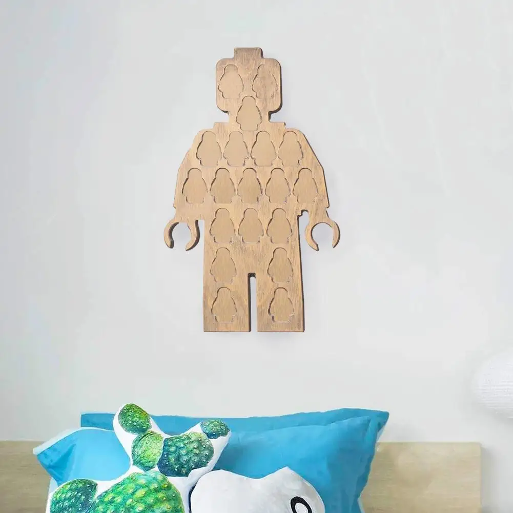 

500g Wood Toy Rack Toy Box Children's Bedroom Robot Toy Toy Cabinet Home Child Storage Toy Rack Artifact Finishing Storage U8g7