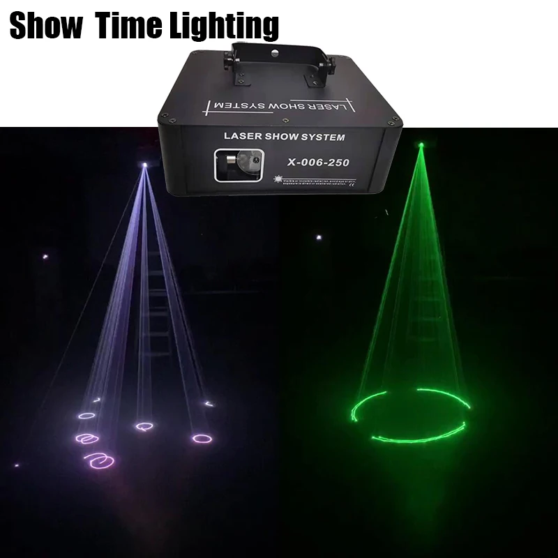 Новое поступление 3D эффект Dj Лазерный изображение сканирование линий луч точка