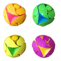 8cm magic ball color flipping ball pitch color switch ball childs birthday gift magic ball toy hand throw random color shipping
