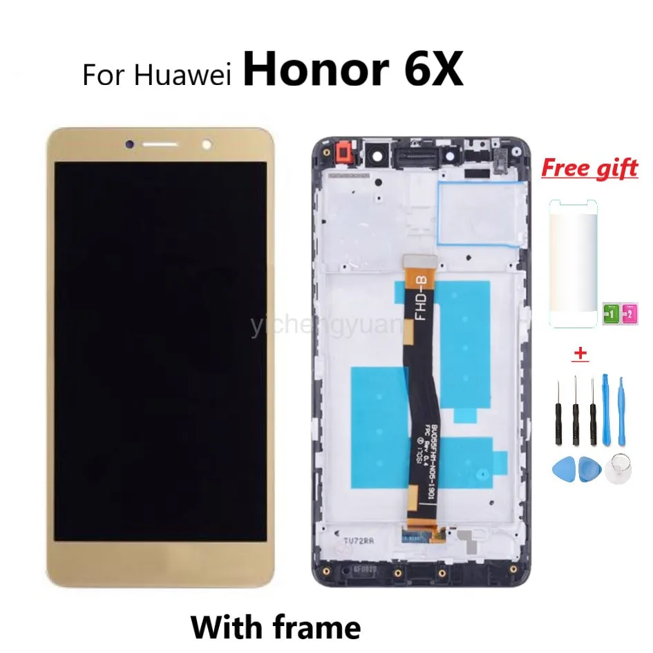 Для Huawei Honor 6X ЖК дисплей BLN L24 AL10 L21 L22 сенсорный экран дигитайзер для сборки с