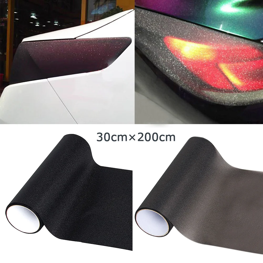 

Flash Point Black Color Change Car Light Tint Film Stylish Taillight Headlight Film Fashion Auto Taillight Color Film Wrap