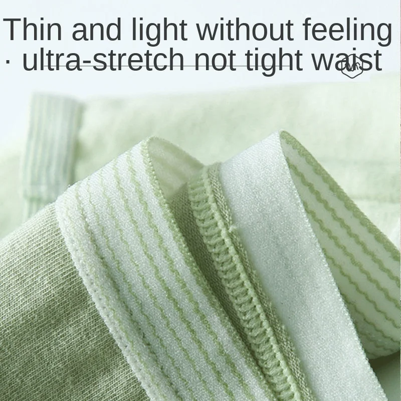 

Brand MiiOW Women's Underwear Women's Pure Cotton Antibacterial Student Mid-waist Breathable Korean Girl Triangle Shorts Women