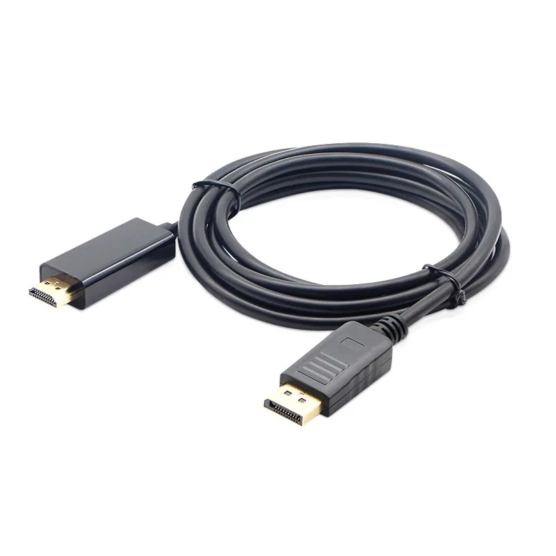 

DP To HDMI-compatible Cable 4K/HD 1080P/4K 60hz Converter for Connecting Laptop HDTVs Projectors