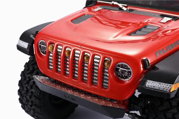 1/10 RC Car AXIAL SCX10 III JEEP Wrangler Central Grid Light Modified Central Grid Decoration Smog Daytime Running Light enlarge