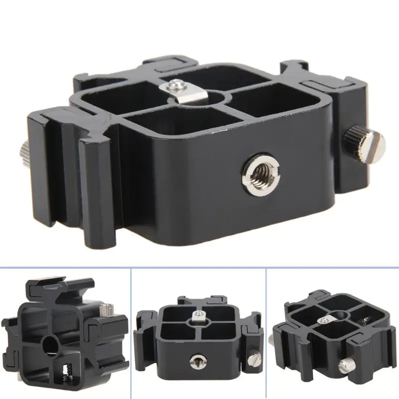 3 в 1 тройное Горячий башмак Крепление адаптер для горячего башмака держателя