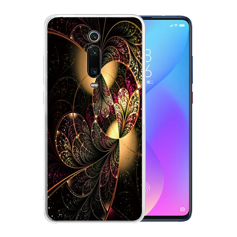 for Xiaomi Redmi Note 8 Pro 7 6 K20 K30 5G 8A 7A Soft Silicone Clear Transparent TPU Case Fantasy Retro Printed Cover |