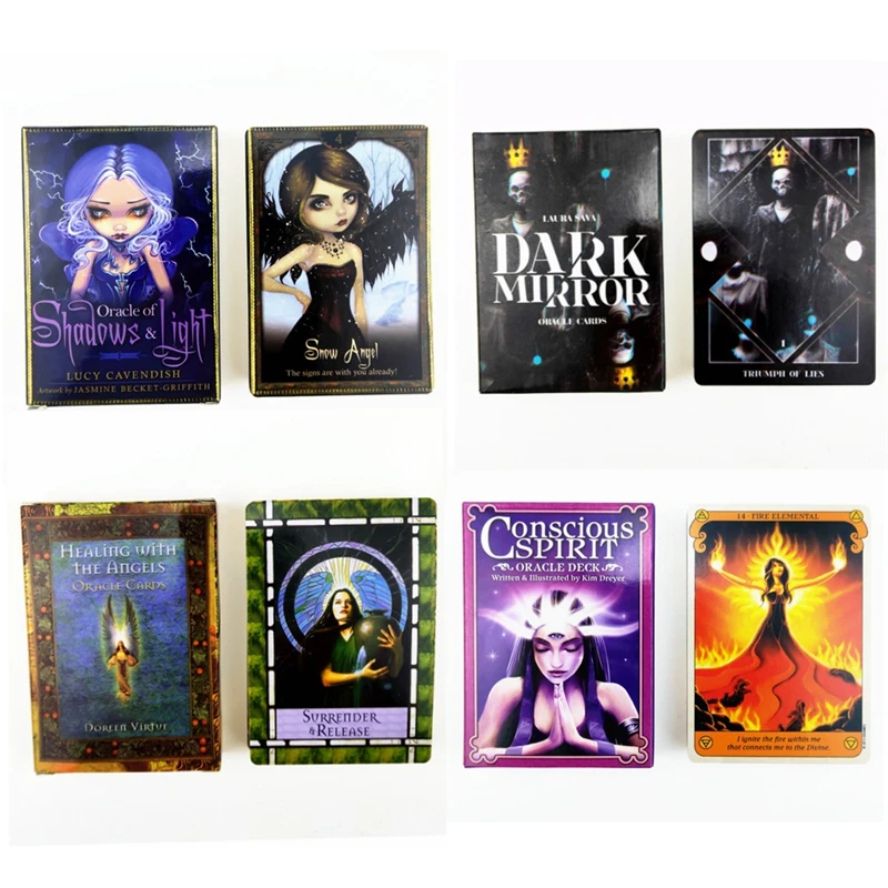 Tarot Cards Oracle Guidance Divination Fate Deck Playing Card Holiday Family Party Gift Wholsale | Дом и сад