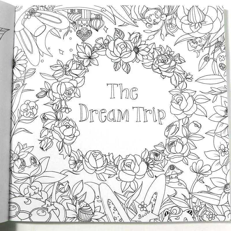 

Color painting book adult decompression Color Painting Book Adult decompression picture book