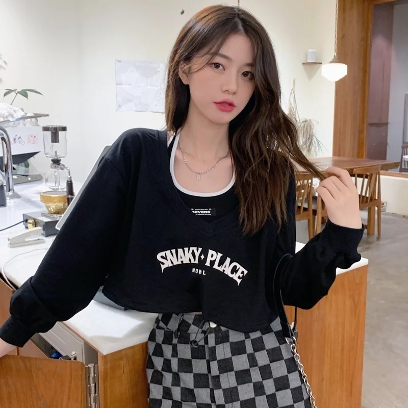 

Женский тонкий свитер # Real Shot Fish из 6535 хлопка