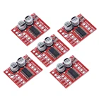 L298N 1.5A 2Way MX1508 DC PWM Speed Dual H-мост модуль шагового двигателя 100% Бренд новый высокое качество модуль драйвера двигателя постоянного тока 5 шт.