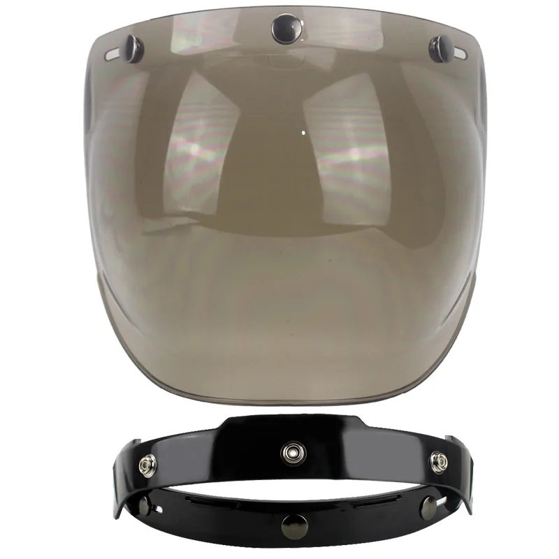 

Summer Winter Wind Shield Motorcycle Open Face Vintage Helmet Windproof Helmet Lens Visor for 3/4 Helmet Motorcycle Accessories