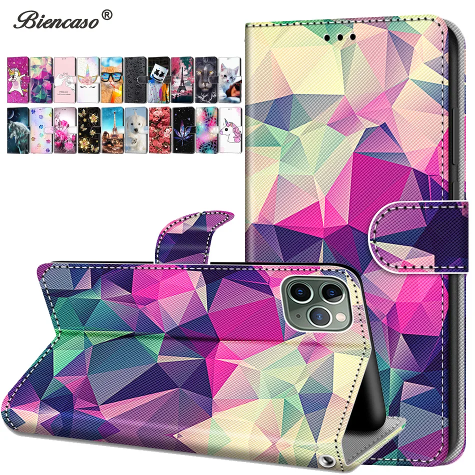 Кожаный чехол бумажник с откидной крышкой для iPhone 11 Pro Max XS XR X 7 8 6 6S Для Lenovo A1010 P70 P70T