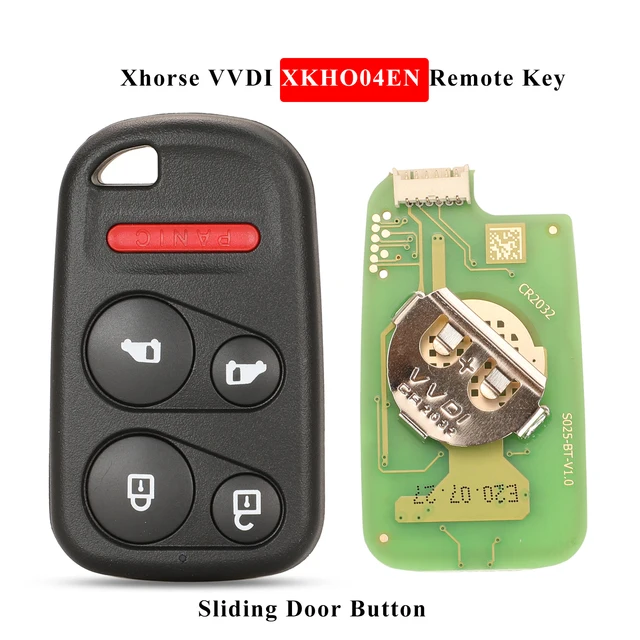 

KEYECU XKHO03EN XKHO04EN Wire VVDI Universal Remote Key Fob Remote Start & Trunk / Sliding Door Button For Honda Design Keys