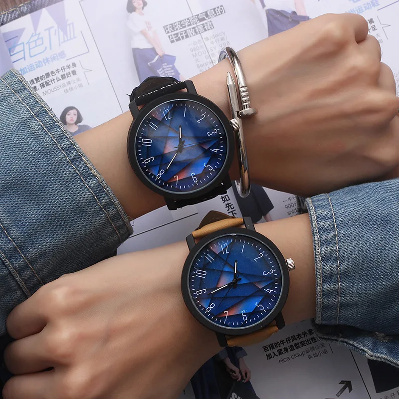 Мужские повседневные часы Reloj Hombre кварцевые наручные с кожаным ремешком лучший