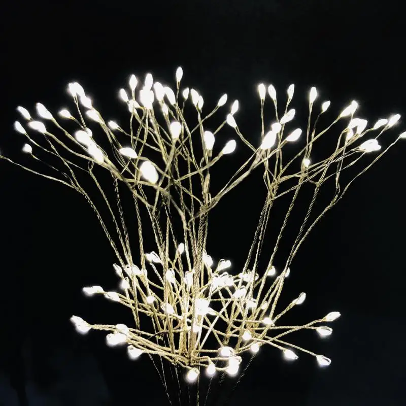 120 светодиодный USB елки светильник Медный провод настольные лампы ночной