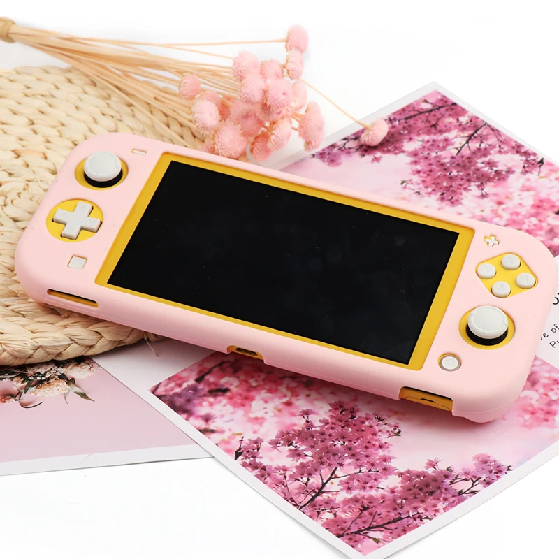 Nintendo Switch Lite всего тела эргономичная нескользящая Мягкая силиконовая резина