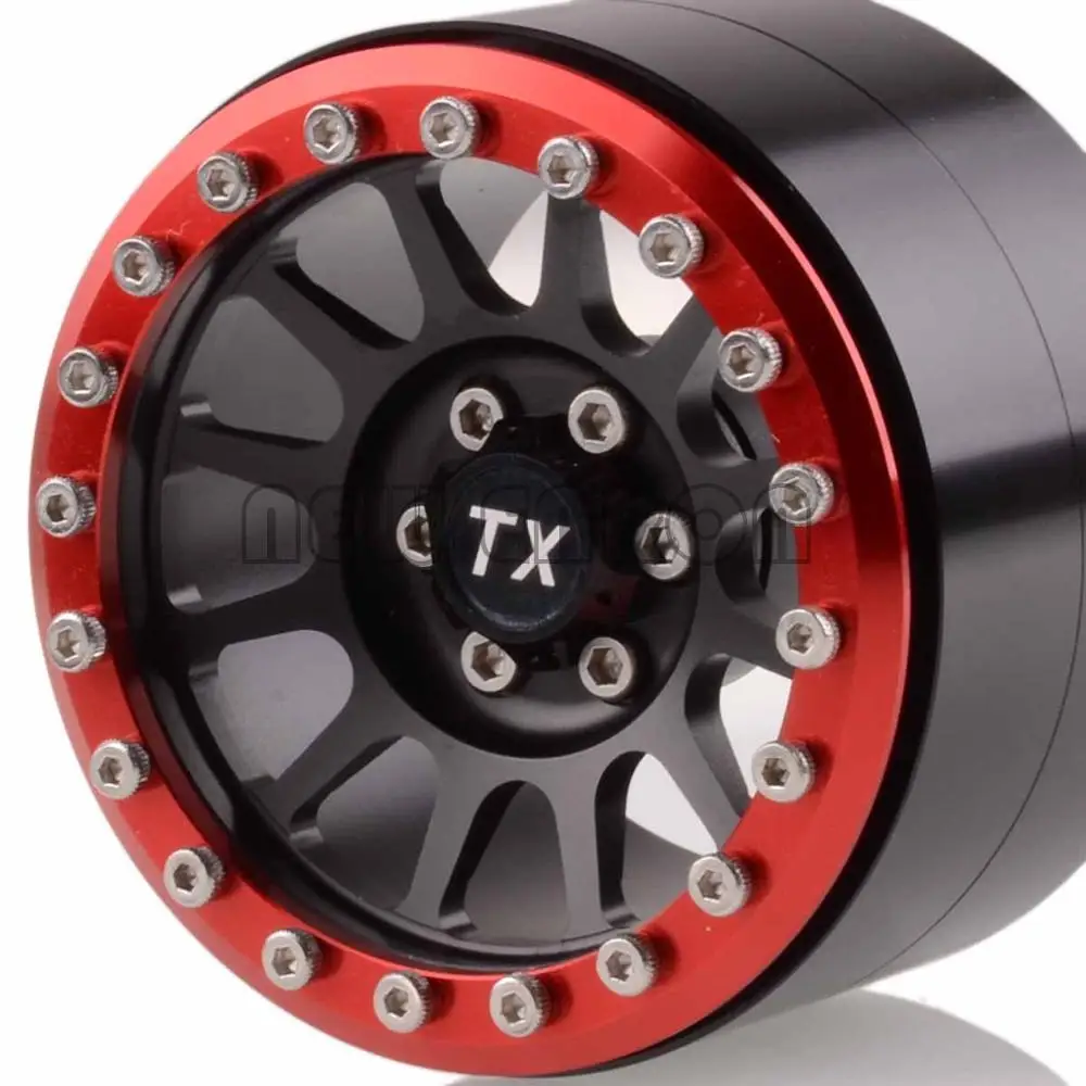 Новинка металлическая Ступица колеса ENRON 4P 2 дюйма 12 спиц ступица для Axial SCX10 II 90046
