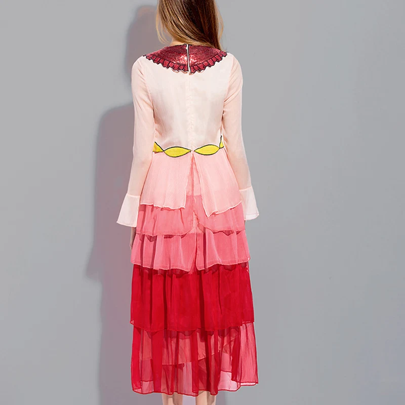 Женское длинное платье с глубоким v образным вырезом винтажное шифоновое