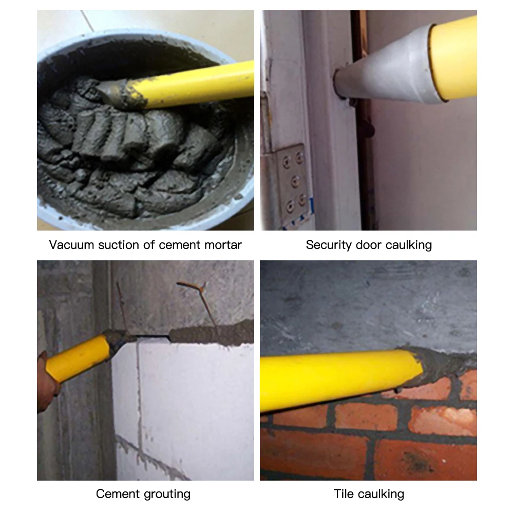 Stainless Steel Caulking Gun Pointing Brick Mortar & Grouting Sprayer Applicator Tool for Cement lime 4 Nozzle | Инструменты