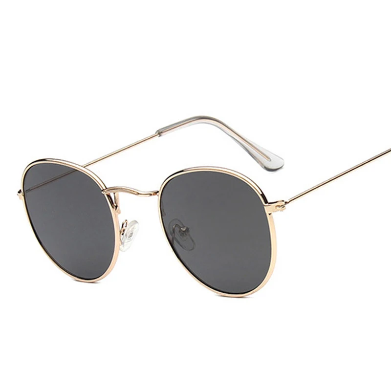 2020 круглые солнцезащитные очки в стиле ретро женские брендовые дизайнерские для