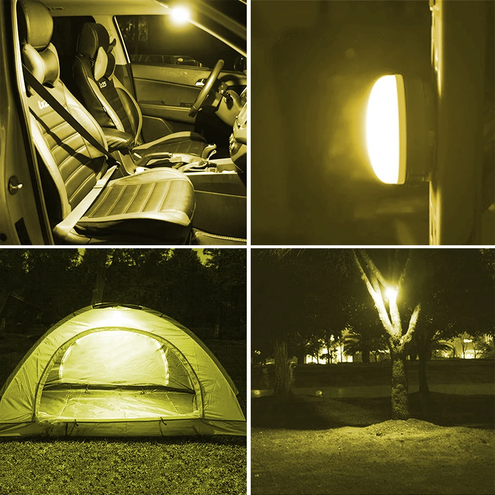 Мини светодиодный лампа для тента на кемпинге ручной подвесной фонарь