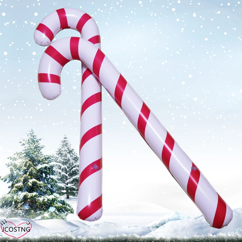 Надувные рождественские конфеты дневное Рождественское украшение для дома