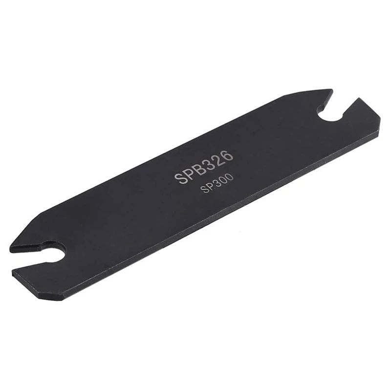 

SPB26-3 Parting Grooving Cut-Off Blade Tool Holder 26mm + 10Pcs NC3030 Gold Cutter Inserts Turning Tools