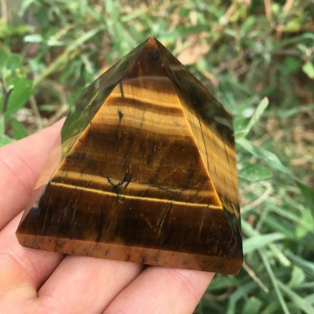 Натуральные тигровые глаза фоторезная каменная чакра камни лечебные 50 мм|Камни| |